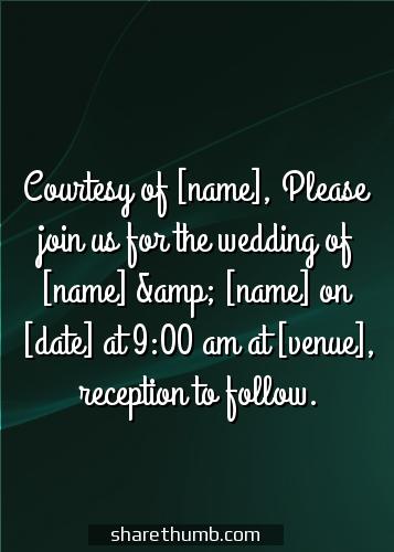 wedding invitation of sister marriage